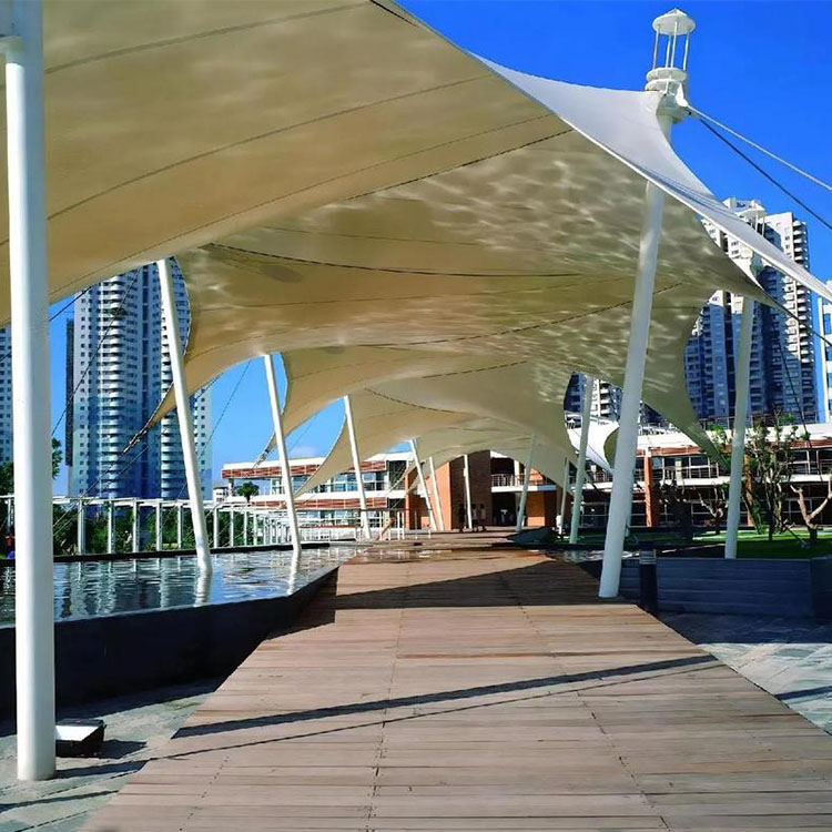 包头膜结构景观棚