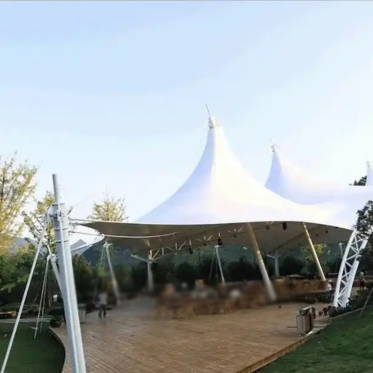 包头膜结构景观棚