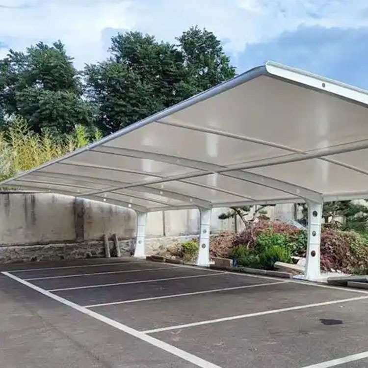 包头膜结构汽车棚