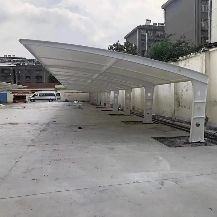 包头膜结构汽车棚