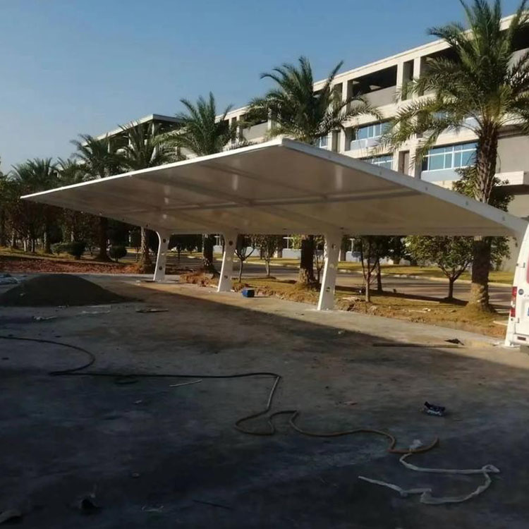 包头膜结构汽车棚